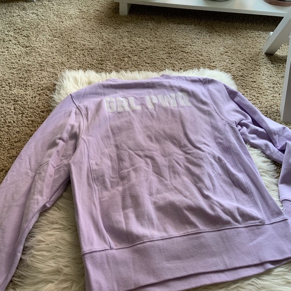 VS PINK GRL PWR COLLEGIATE CREW - Picture 2 of 11